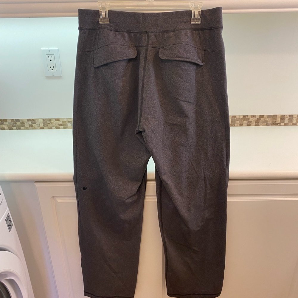 Dark gray size large Lulu lemon Kung fu pants.